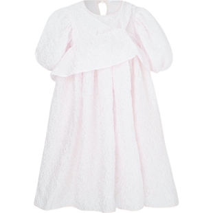 【折扣】Cecilie Bahnsen女士马特拉塞凸纹雪纺绸迷你连衣裙