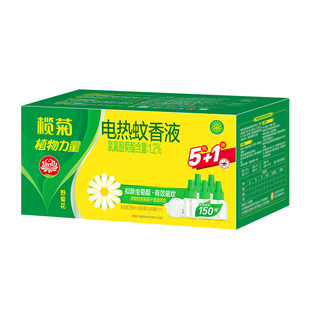榄菊植物力量电蚊液野菊花家用驱蚊蚊香液非无毒旗舰店正品灭蚊液