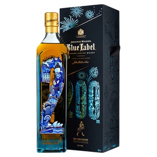 【高地】尊尼获加蓝牌200周年纪念版调配型威士忌苏格兰洋酒行货