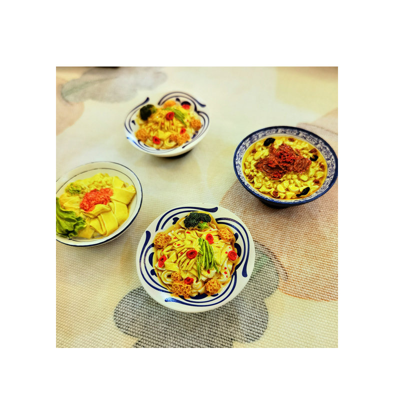 羊肉泡馍凉皮肉夹馍西安旅游文创纪念品冰箱贴送同事朋友礼物包邮