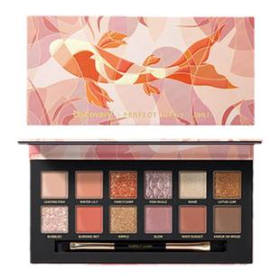 新品完美日记动物眼影赤狐盘红棕大地色珠光哑光狐狸妆原石眼影盘