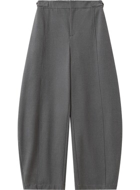 播秋冬O型休闲香蕉裤女宽松高腰阔腿糯米裤BDS4KD3549