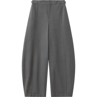 播商场同款灰色休闲香蕉裤女秋冬新款宽松长裤BDS4KD3549