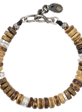 息缘 I 手工串珠沉香手链男女925银小众设计复古百搭手串手饰品