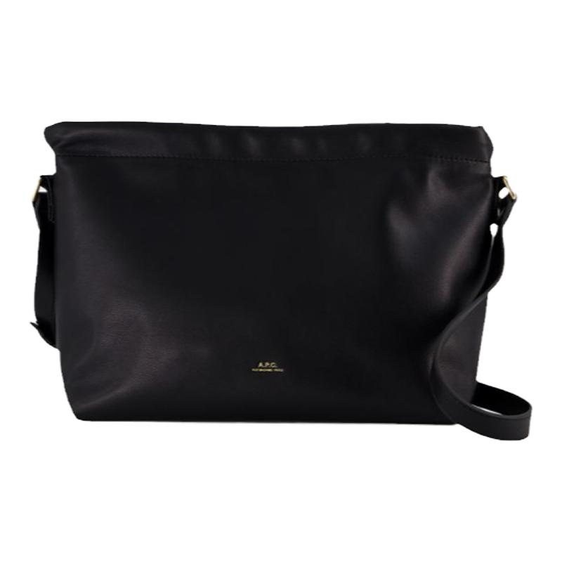 【粉丝专享】A.P.C.Ninon黑色合成材质斜挎背包