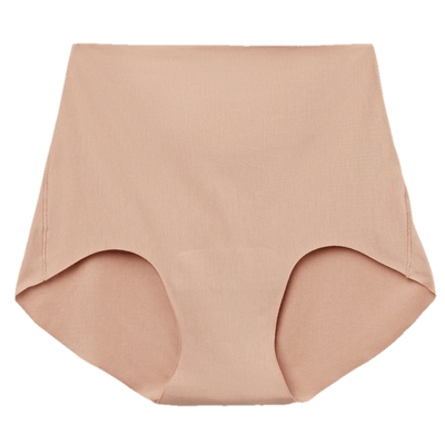 Intimissimi意舒漫女士时尚纯色轻薄高腰舒适包臀平角裤SCD99V