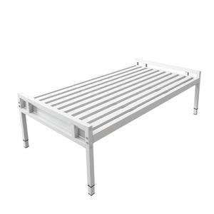 铁艺儿童拼接床加宽床单人床无床头护栏铁床边床婴儿床可调节高度