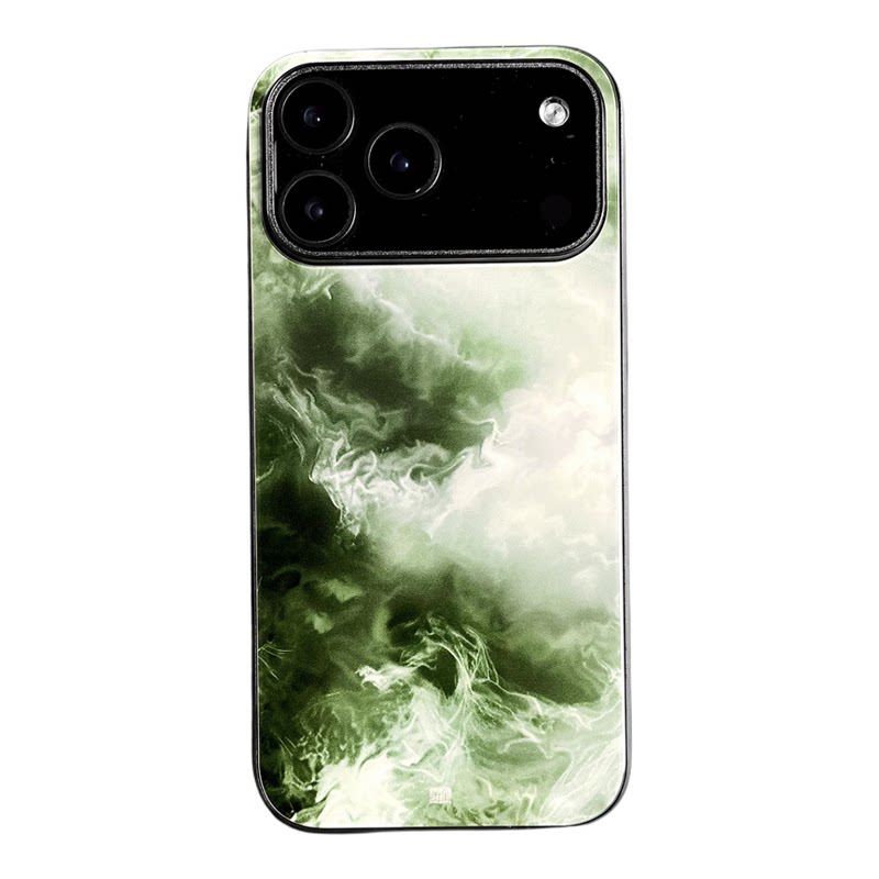 半透烟霞 新中式言壳坊原创高级感适用于苹果手机壳iphone17promax华为小米钢化玻璃套16pro小众15pm14情侣13
