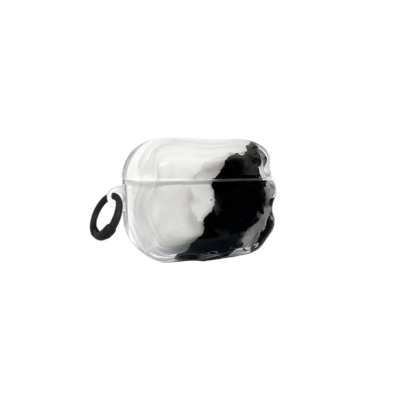 苹果AirPods4代Pro3半透明软壳