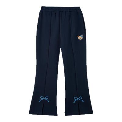 PawinPaw卡通小熊童装25年秋季新款女童休闲喇叭裤舒适百搭
