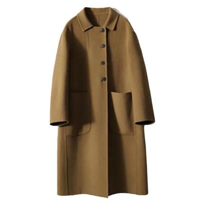 羊毛中长款韩版简约显瘦遮肉