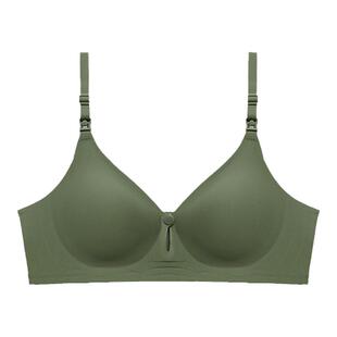 歌美姿前开扣哺乳内衣聚拢防下垂产后专用喂奶孕妇文胸怀孕期胸罩