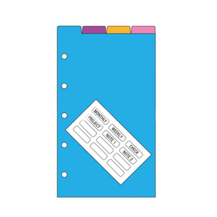 日本Davinci达芬奇手帐内页替芯配件M5内芯纸活页本巴川纸Mini A8