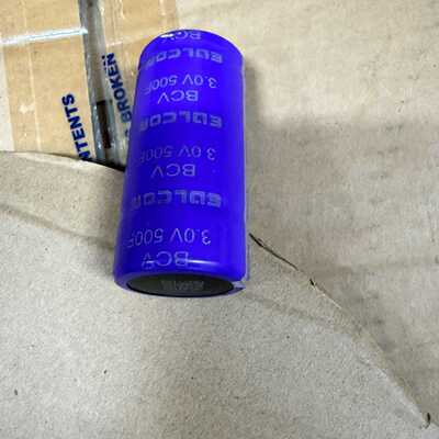 EDLCOR BCV 3.0V 500F 超级法拉电容 紫色议价