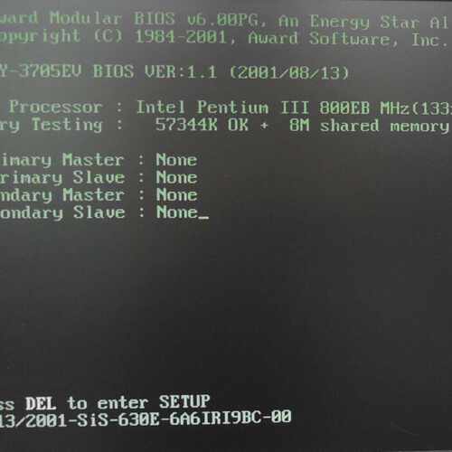ROCKY-3705EV V1.1 PIII & CPU 800EB MHz & RAM