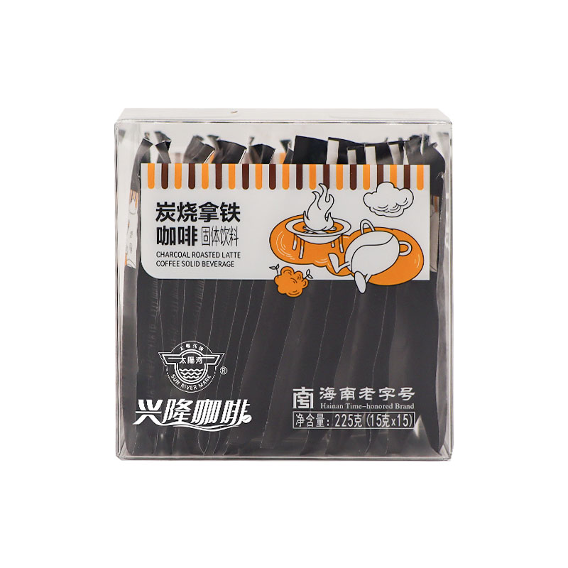 炭烧咖啡兴隆咖啡即速溶固体饮料三合一粉浓缩海南特产15袋包装