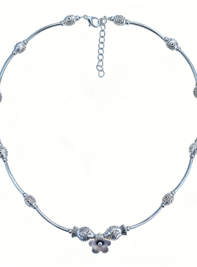 厂家直销藏银亲吻xl115项链饰品