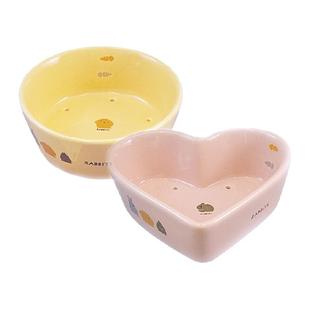 日本MARUKAN马卡 小动物专用食盆兔子龙猫天竺鼠荷兰猪陶瓷食盆
