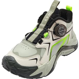 巴拉巴拉童鞋儿童运动鞋男童防滑舒适户外鞋秋冬旋钮扣鞋子小童潮