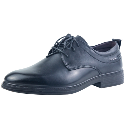 万里时尚休闲简约真皮男鞋