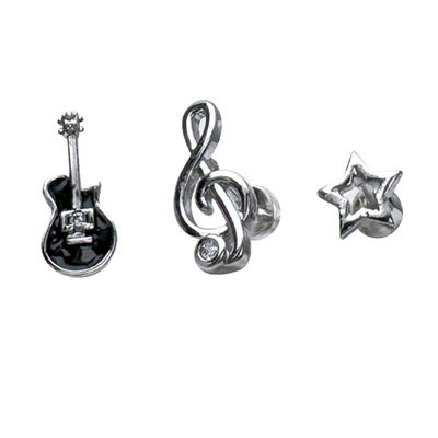 【全店买四免一】吉他音符耳骨钉