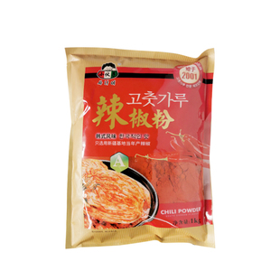 小伙子A级1kg粗细辣椒粉辣椒碎韩国泡菜韩式辣椒面韩式料理上色用