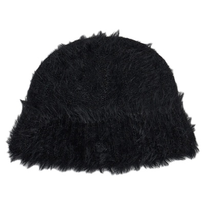 秋冬新款毛绒针织帽百搭