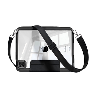 ipadair7保护壳适用苹果平板ipadpro11寸保护套可拆分iPadair6透明全包斜挎可背ipadair5带笔槽防摔外壳air4