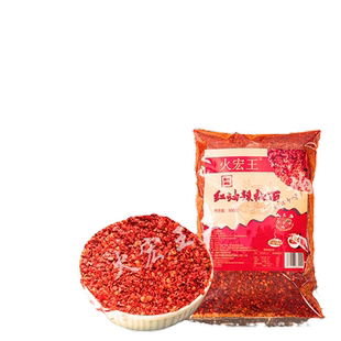 火宏王500g 红油辣椒面 特香 二荆条灯笼石柱邱北石柱 中粗