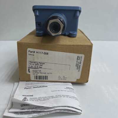 117SERIES DIV.2 H117-358 Pressure Switch