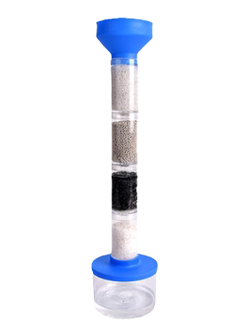 简易diy自制净水器模型过滤