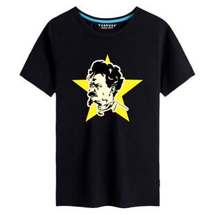 前苏联革命第四国际托洛茨基t恤短袖男女纯棉半袖衫衣服