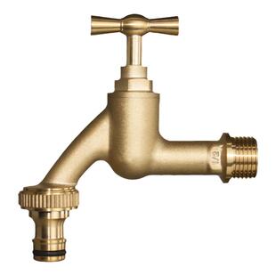 户外抗冻全铜水龙头4分一进二出水笼头庭院花园防冻防晒浇花水嘴