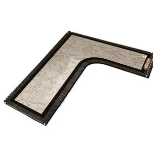 厨房专用地垫吸油防滑可擦免洗硅藻泥L形整块吸水垫地毯耐脏转角