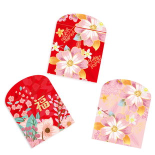 新品 马卡龙色ins风创意新年结婚回礼利是封可爱卡通压岁小红包袋