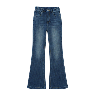 王家有鱼2025秋冬加绒新款微喇裤