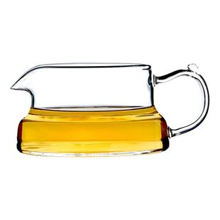 公道杯分茶器玻璃耐热杯子复古风茶台主人泡茶小清新普洱茶玉带倒