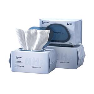 德佑牛初乳湿巾纸手口专用屁宝宝家用加大加厚大包80抽*3包