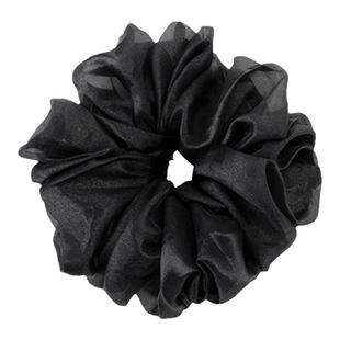 DAINEI岱妮浪漫柔纱发圈女生韩系半扎发丸子头时尚新款头绳发饰