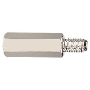 螺柱六角螺柱单头六角铁柱镀镍隔离柱铜柱铜螺柱M3M2M2.5M4M5M6M8