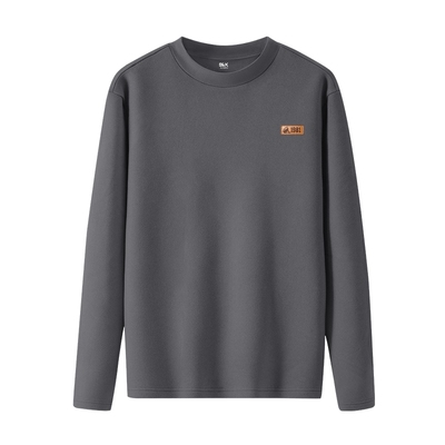 班尼路双面绒打底衫男款冬半高领