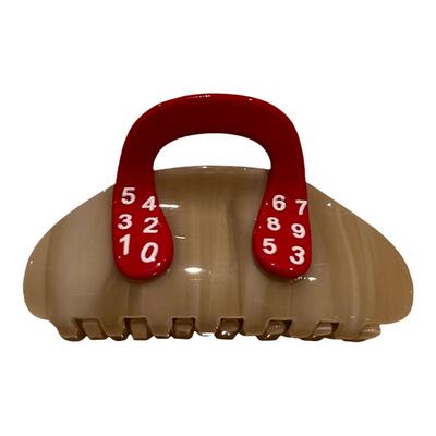 周扬青同款后脑勺半扎抓夹