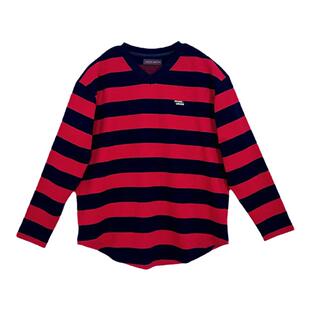 【徐滨/陈子由同款】PRIDE*UNION骄傲集结24秋季条纹针织长袖卫衣