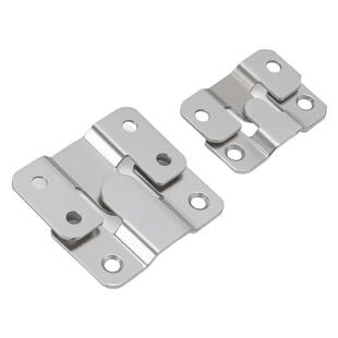 不锈钢山字扣山字型卡扣家具连接配件扣墙壁隐形挂扣挂画相框滑扣