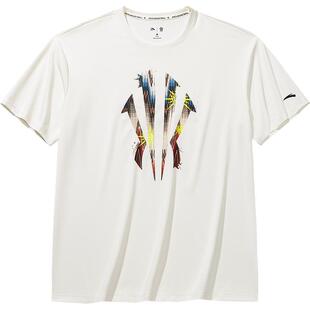 安踏凯里·欧文果冻T丨潮流美式冰丝短袖男女同款夏季透气休闲t恤