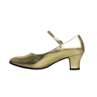 广场舞鞋跳舞鞋维族舞蹈金跟鞋新疆舞蹈跟鞋民族舞鞋拉丁舞蹈鞋