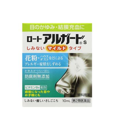 日本直邮ROHTO乐敦 S温和型硬隐形适用眼药水 10毫升 大阪府