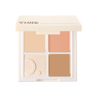 稚优泉遮瑕膏干皮遮盖脸部斑点泪沟痘印黑眼圈提亮遮瑕盘正品