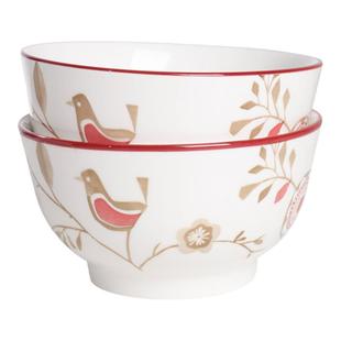 顺祥陶瓷官方中式餐具套装家用釉下彩红色盘子碗碟饭碗面碗乔迁