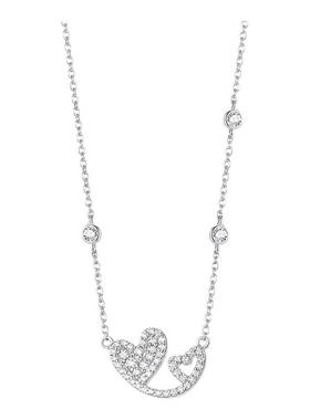 I Do&Co.心动微笑项链女925银简约气质小众高级感生日礼物送女友